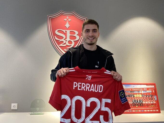  Romain Perraud prolonge à Brest