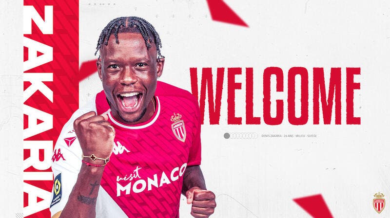 Denis Zakaria signe à l'AS Monaco (off)