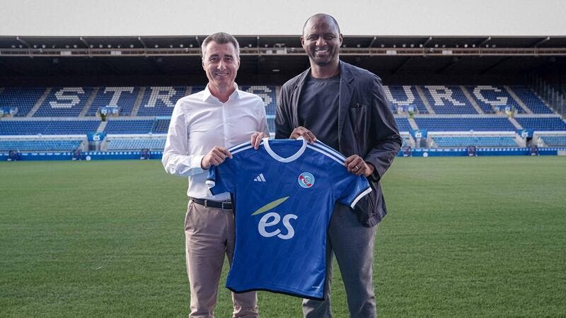  Patrick Vieira débarque à Strasbourg !