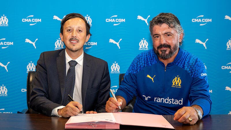 Gennaro Gattuso entraîneur de l'OM, c'est officiel