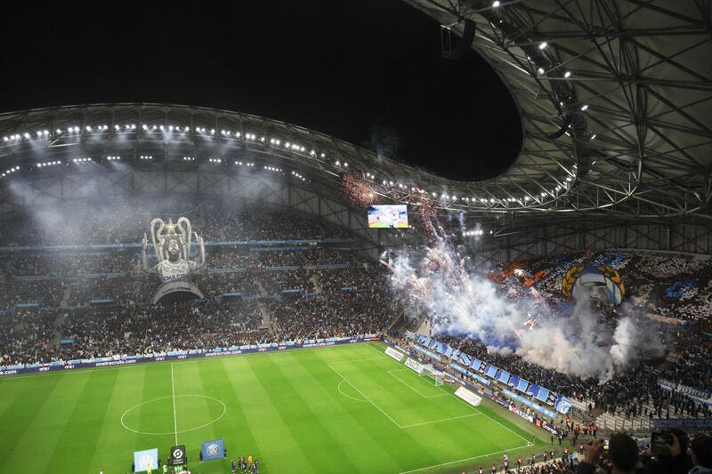 Bougheraba en superstar d'OM-PSG, le tifo qui fait scandale