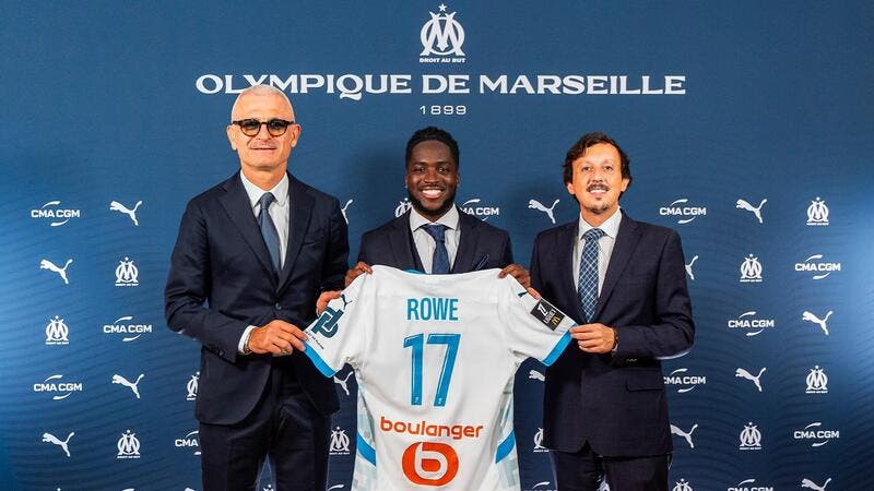  Jonathan Rowe signe à l’OM