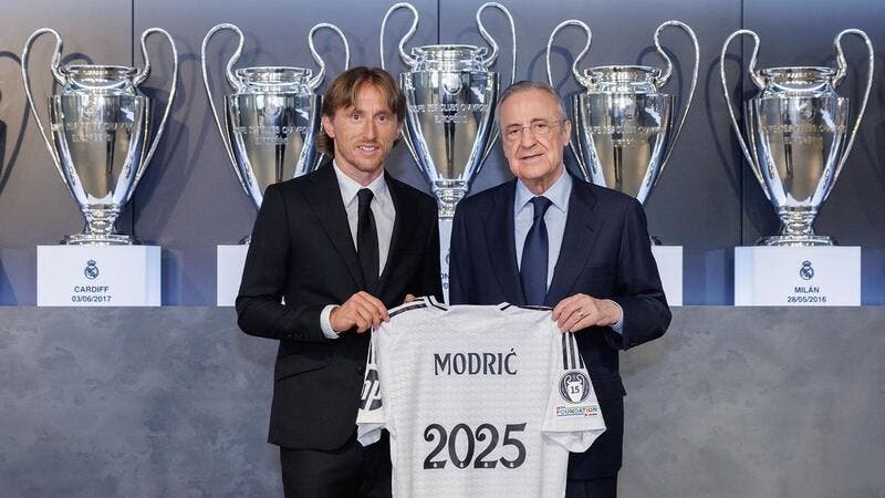 Officiel : Luka Modric prolonge au Real Madrid