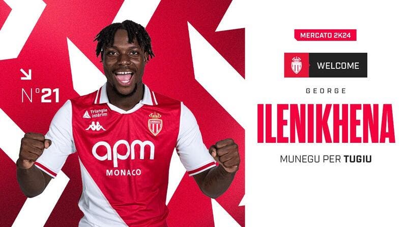 Officiel : George Ilenikhena rejoint Monaco pour 18 ME