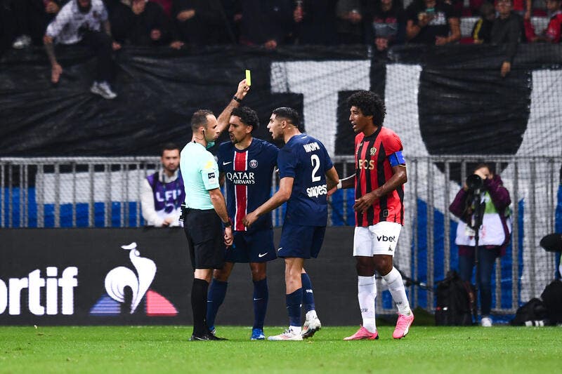 L'arbitre de Nice-PSG perd les pédales et fait scandale